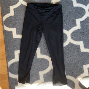 Lululemon Crop Black Athletic Leggings